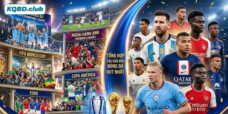 Hệ thống update danh sách mọi giải đấu Hệ thống update danh sách mọi giải đấu