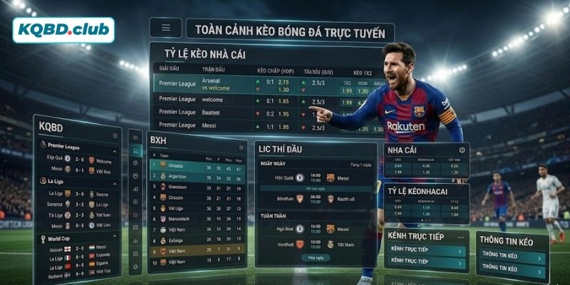 Lợi ích khi xem bảng kèo trực tuyến Lợi ích khi xem bảng kèo trực tuyến